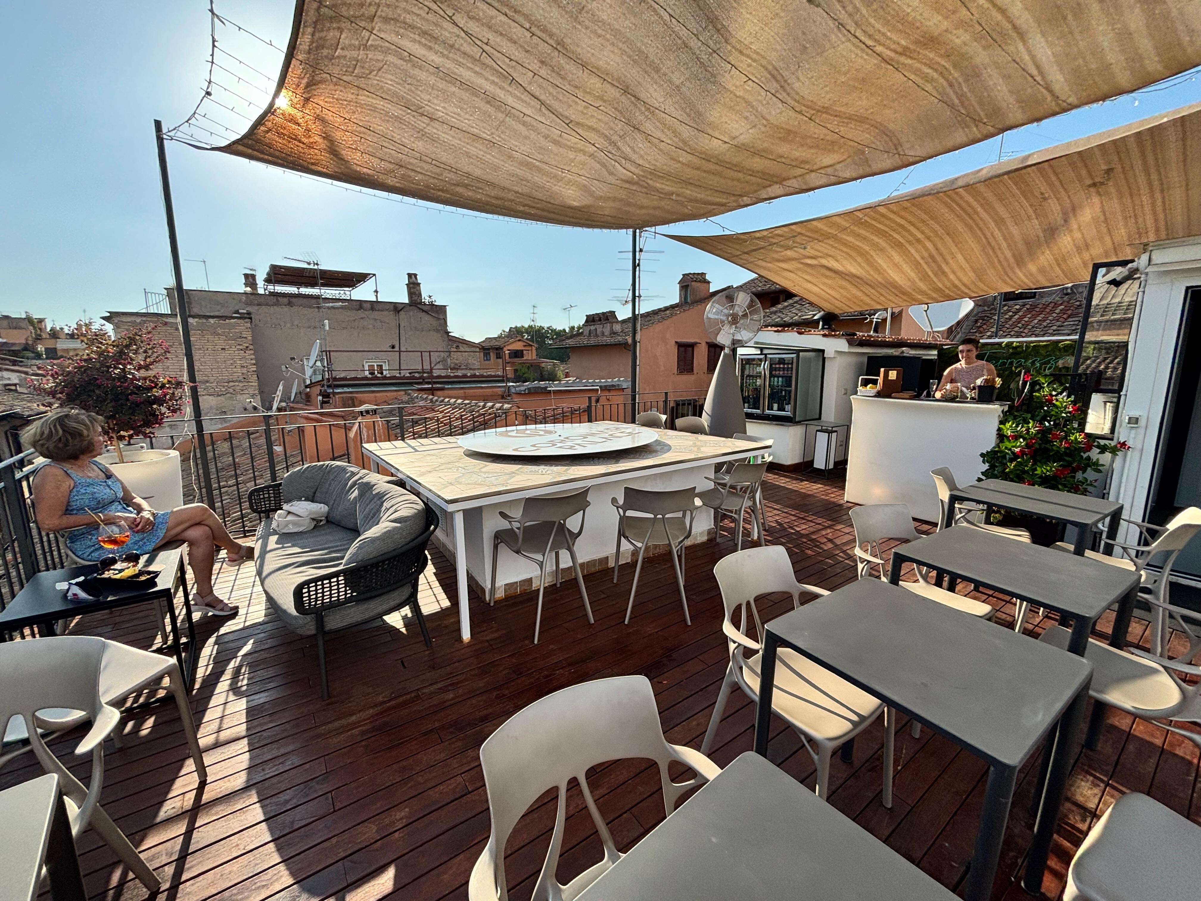 Rooftop bar