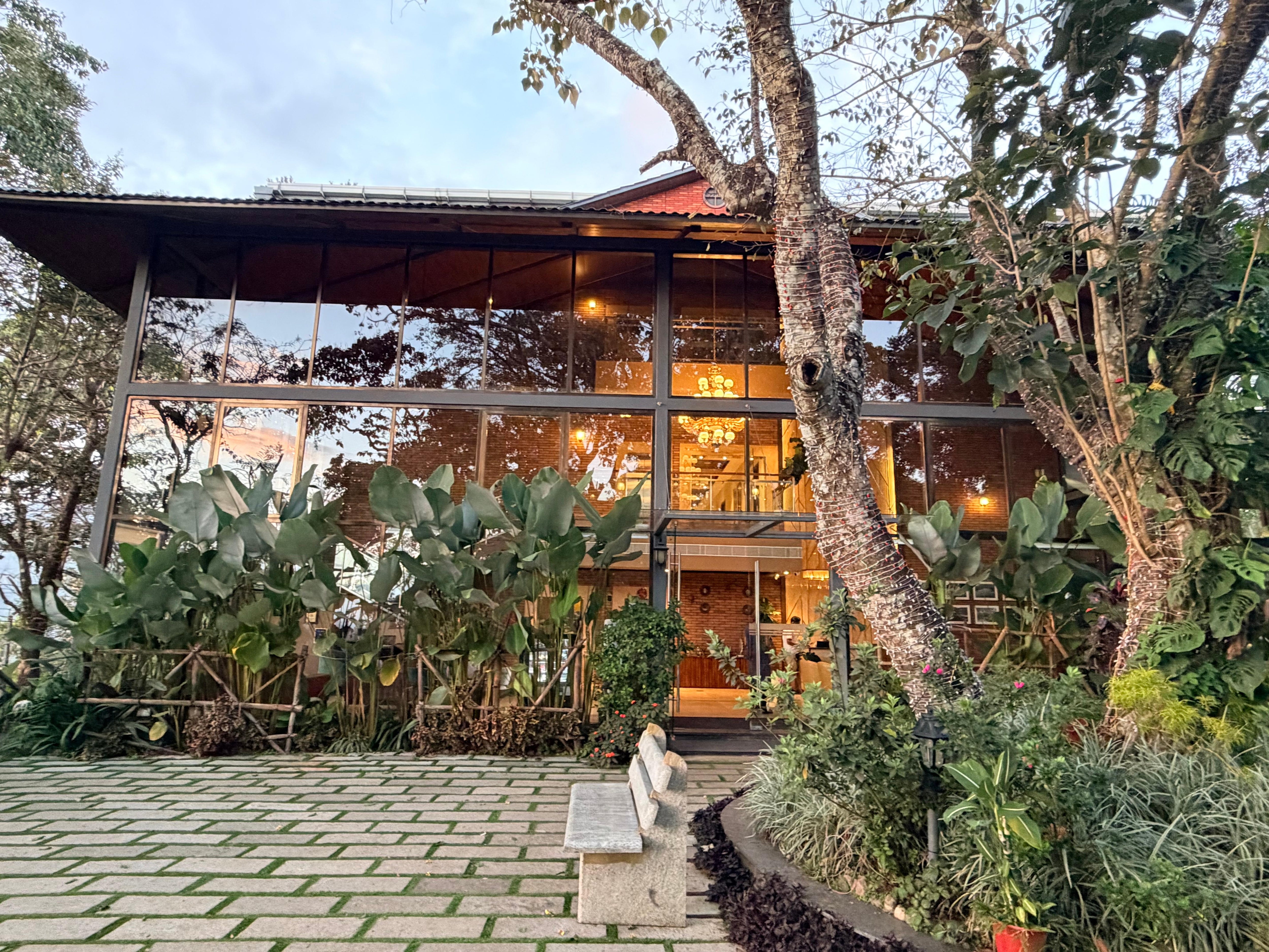 View from the courtyard.