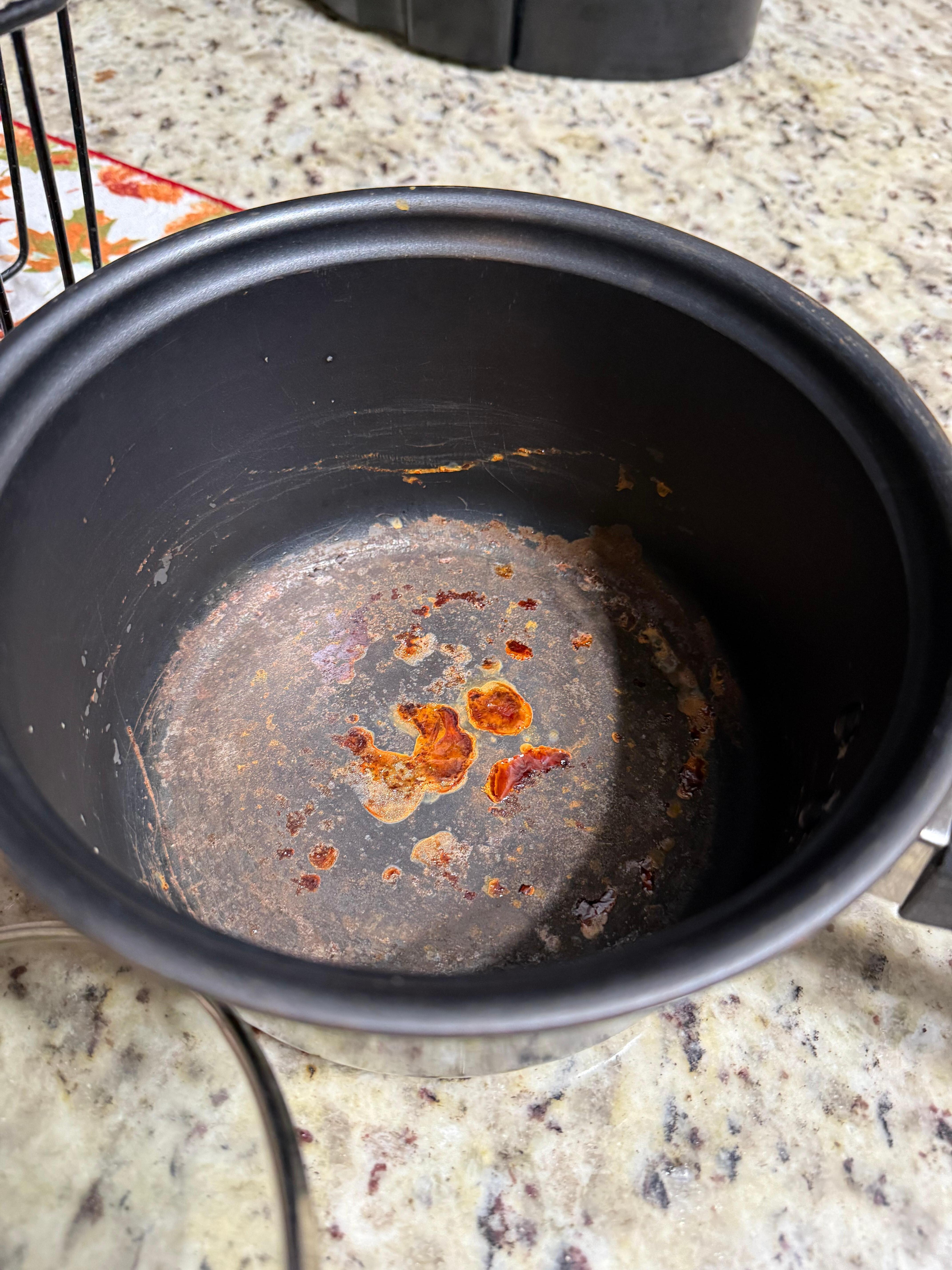 The one pot in the kitchen.