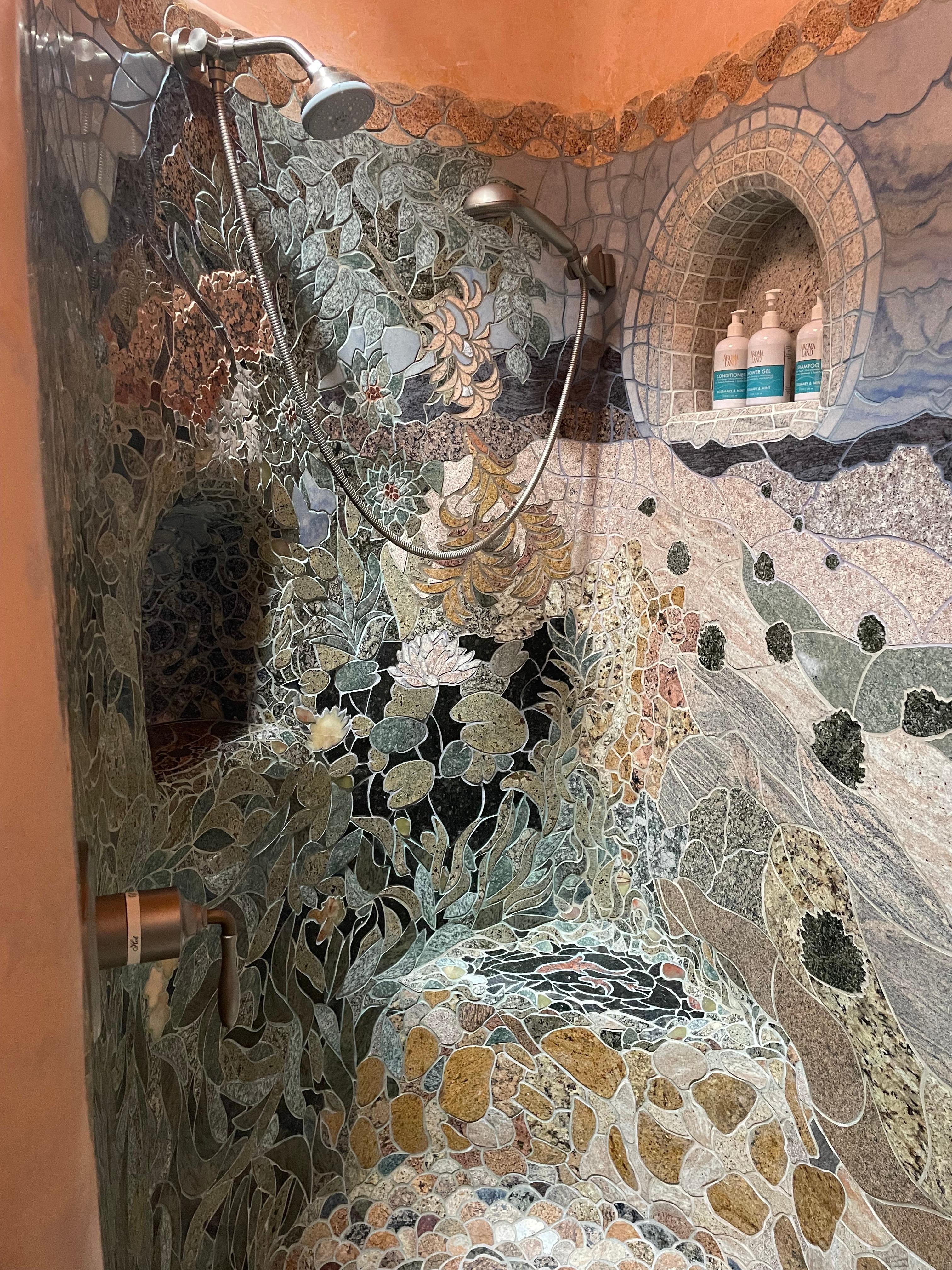 Master bath shower