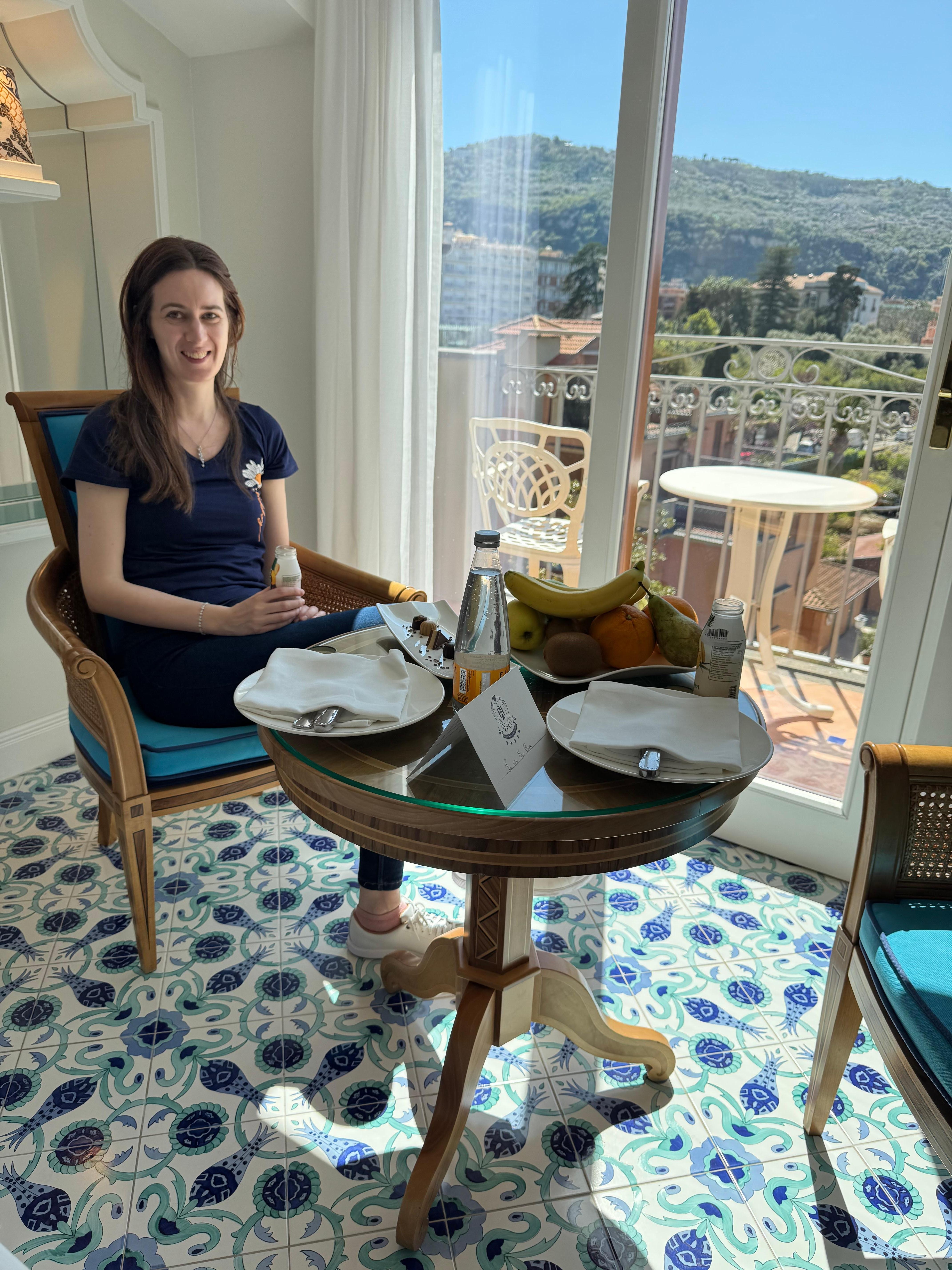 Fruit basket welcome