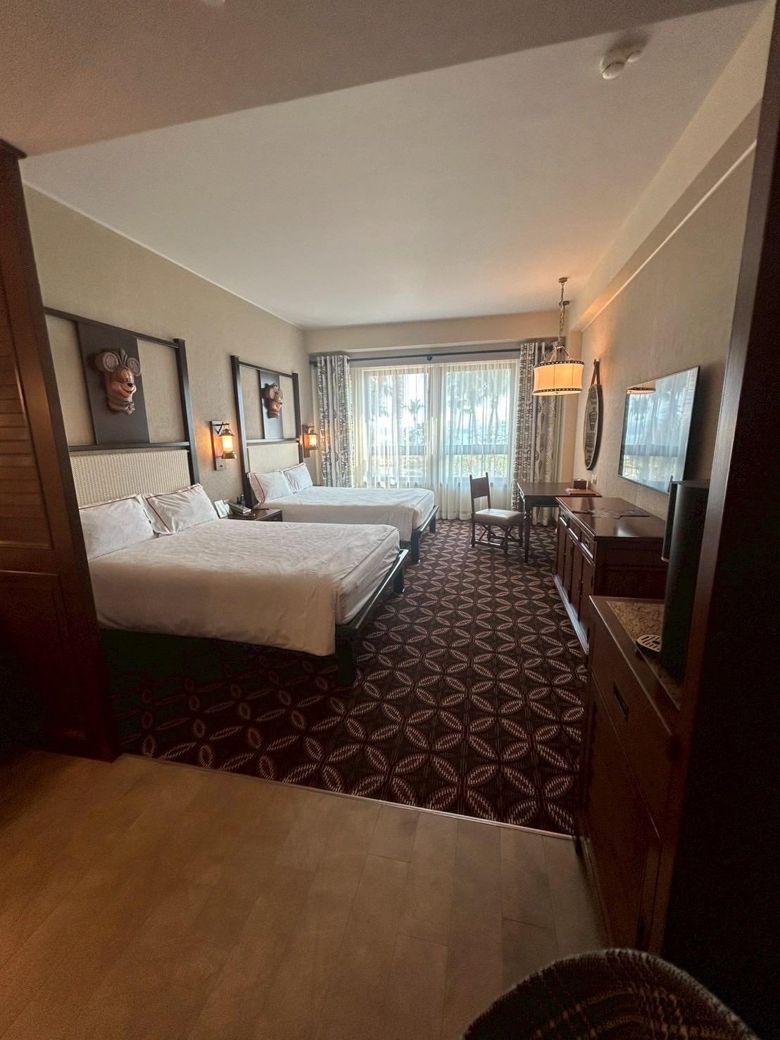 ４人泊まれる部屋