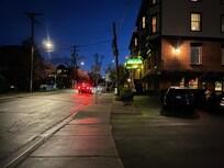 Very quiet location, even on the weekend.