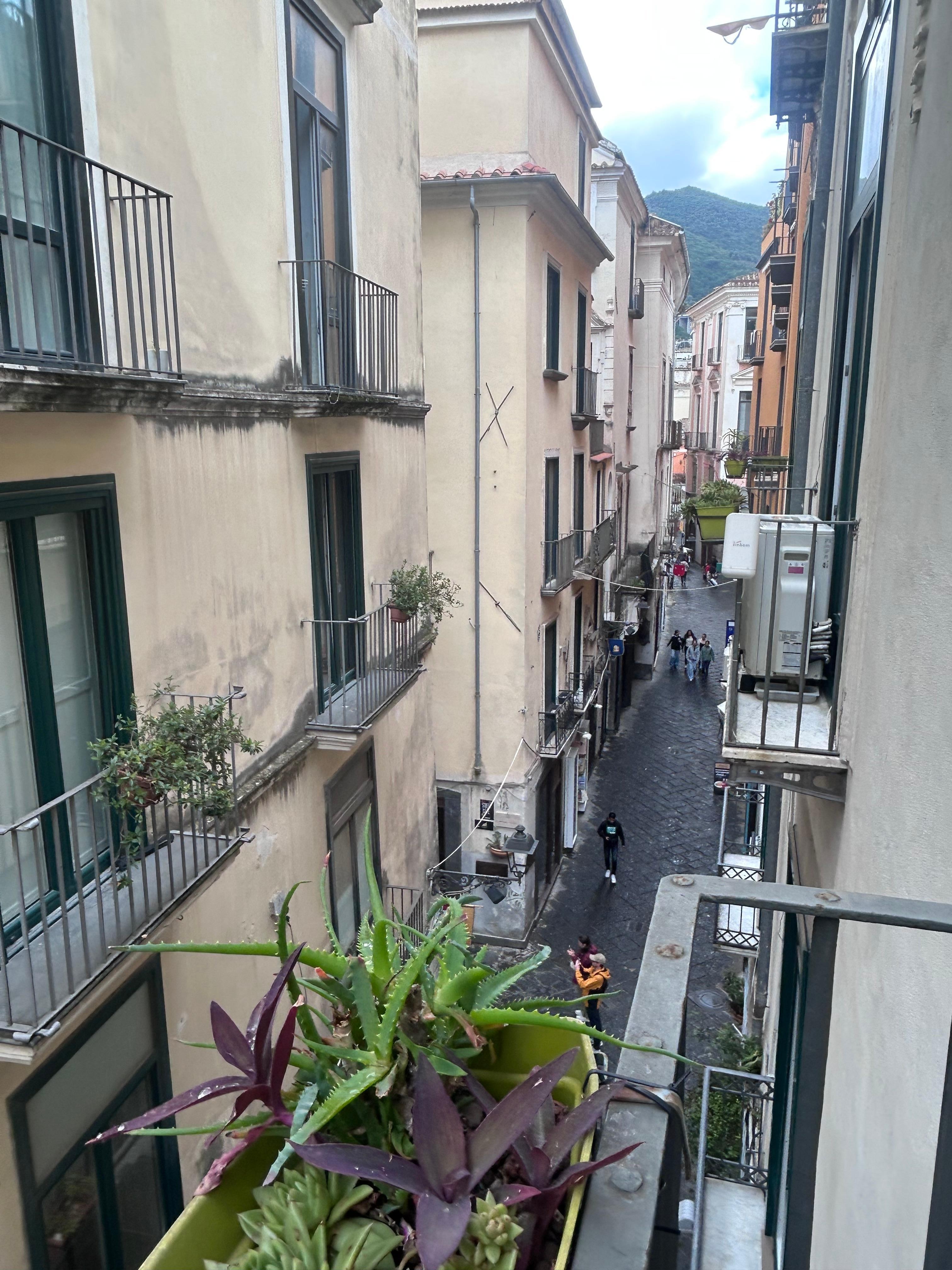 View from balcony 