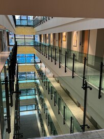 Etagen vor den Zimmern