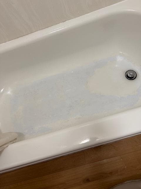 Tub/shower was in horrible condition