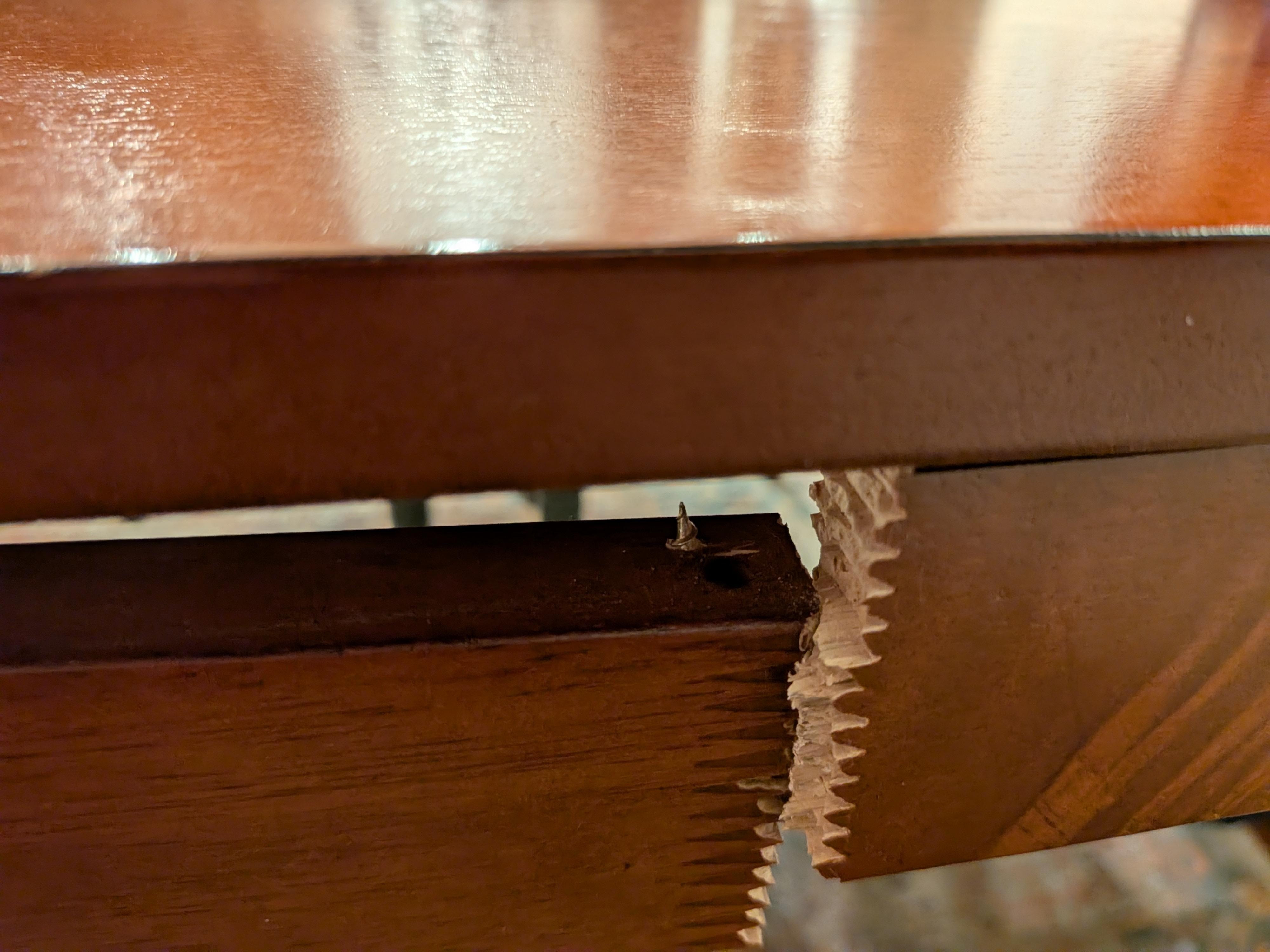 Broken kitchen table 2
