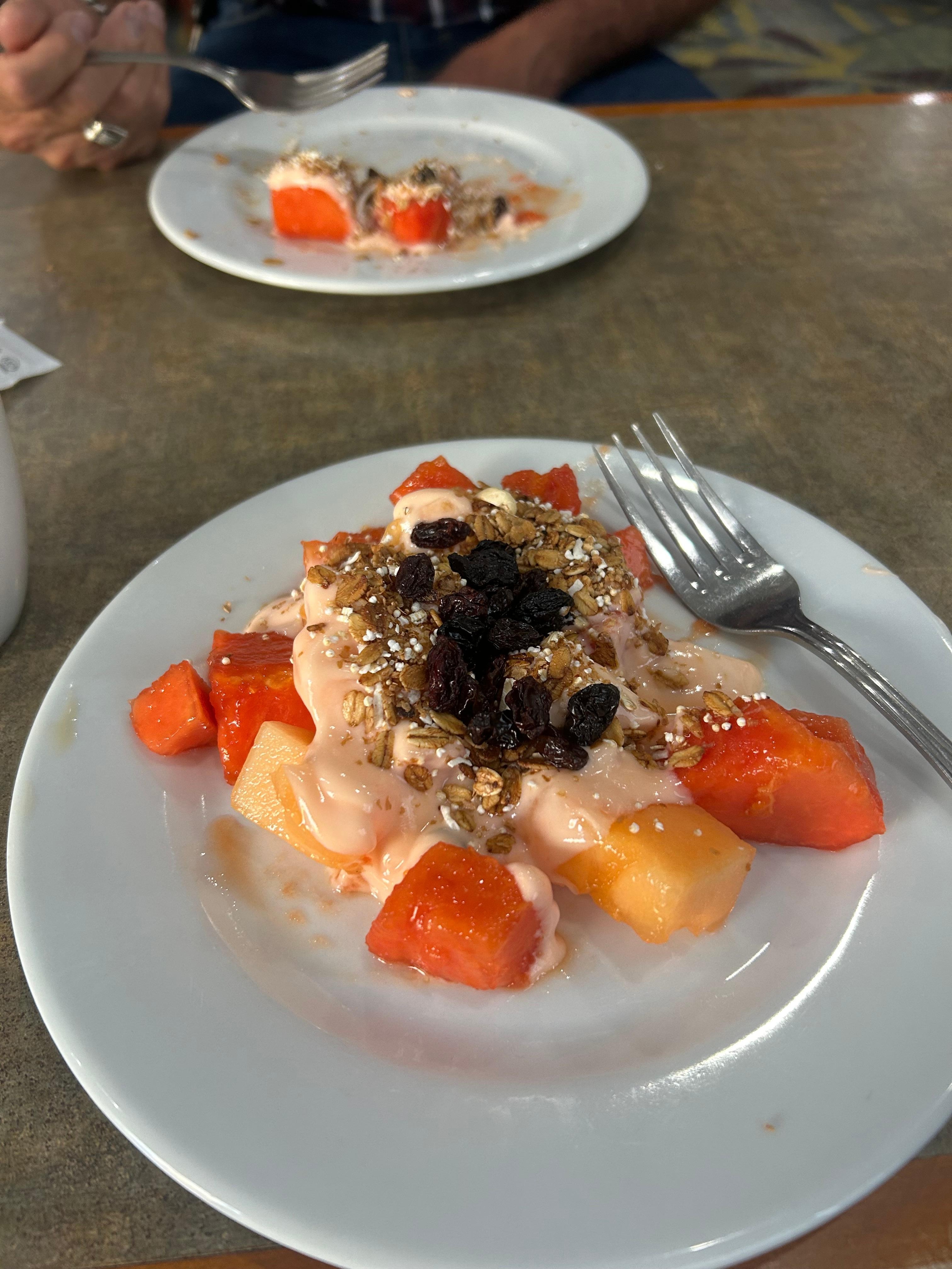 Breakfast is always delicious & has a good variety to choose from. 