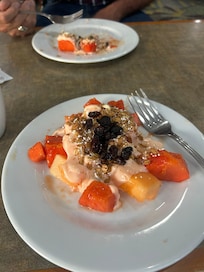 Breakfast is always delicious & has a good variety to choose from.