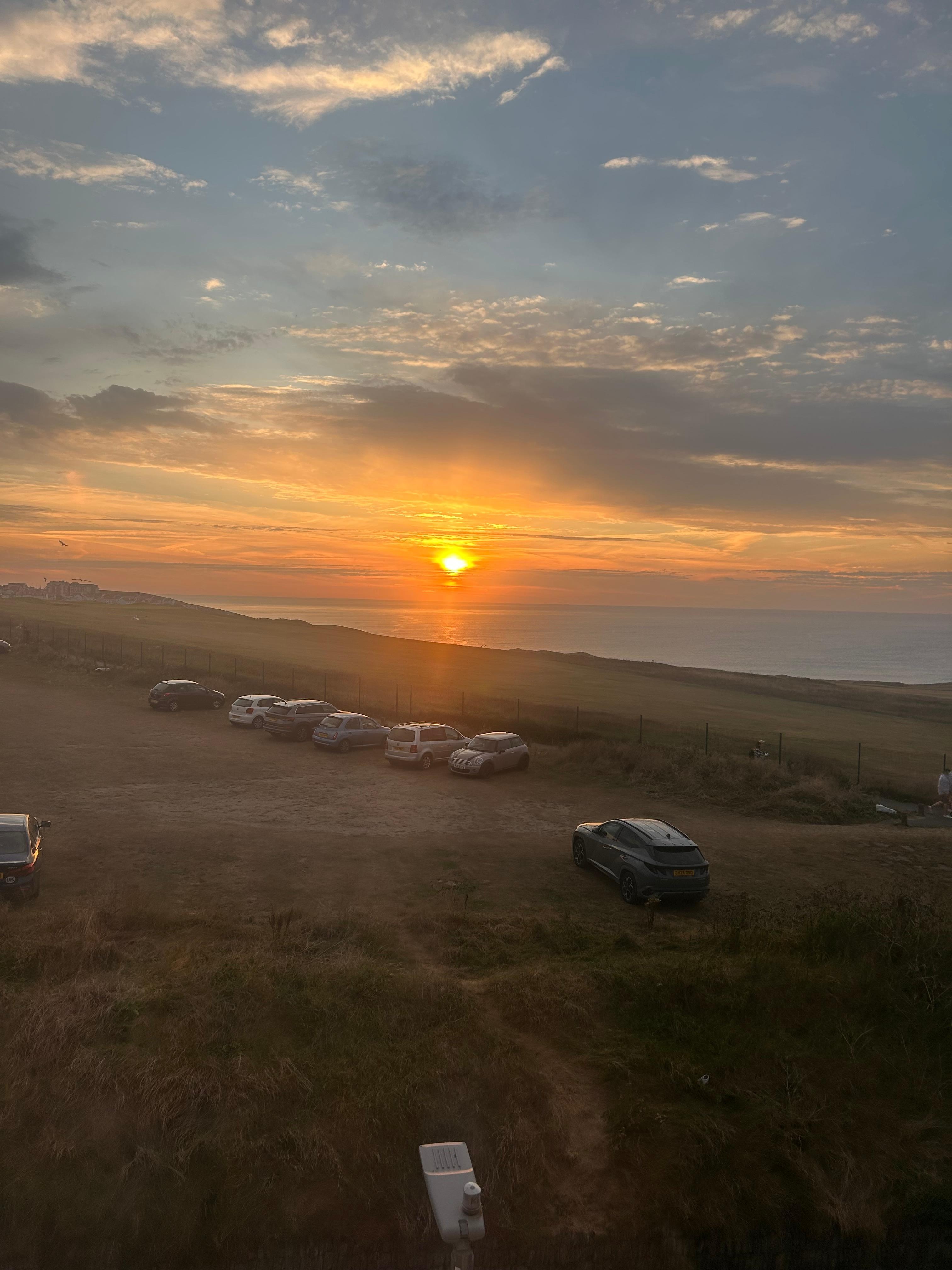 View from bedroom window 