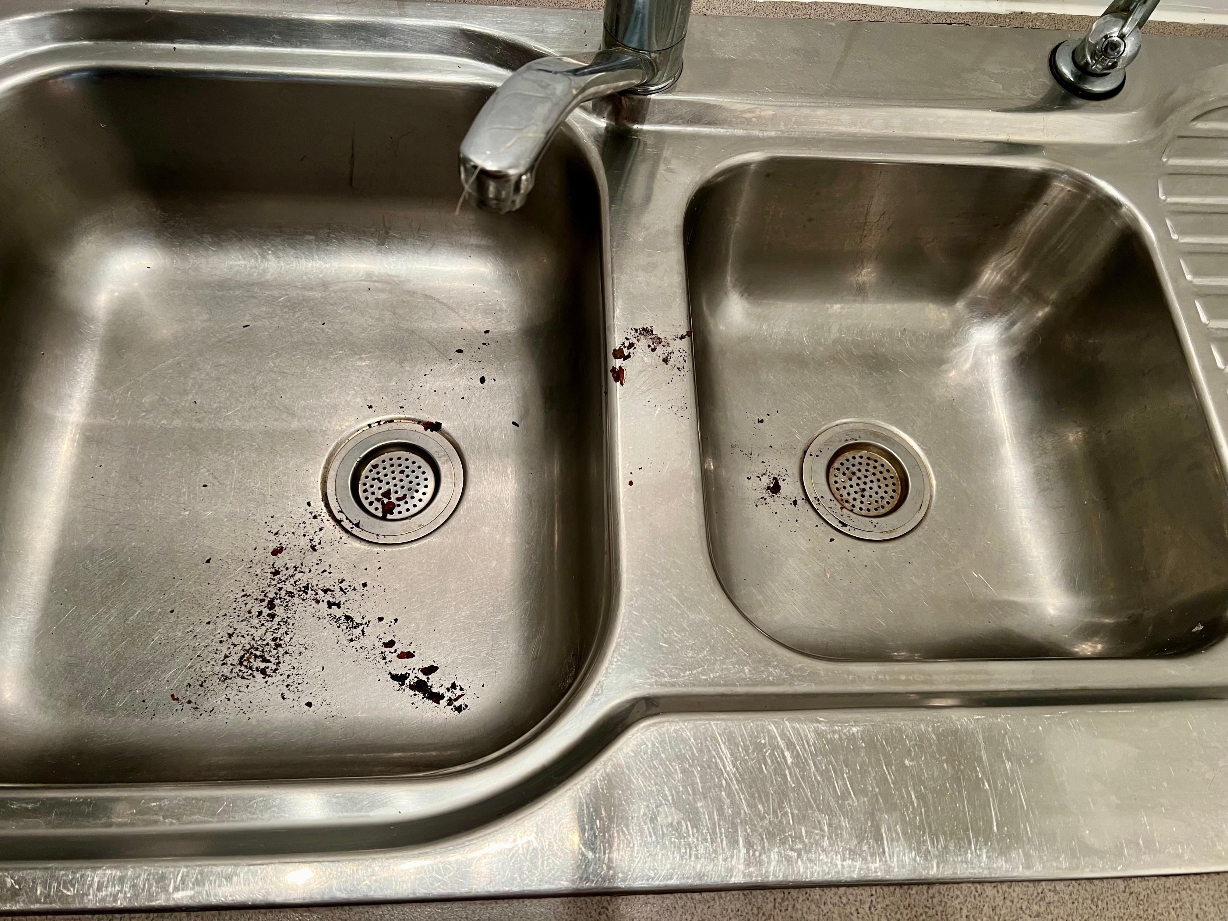 Rust in sink