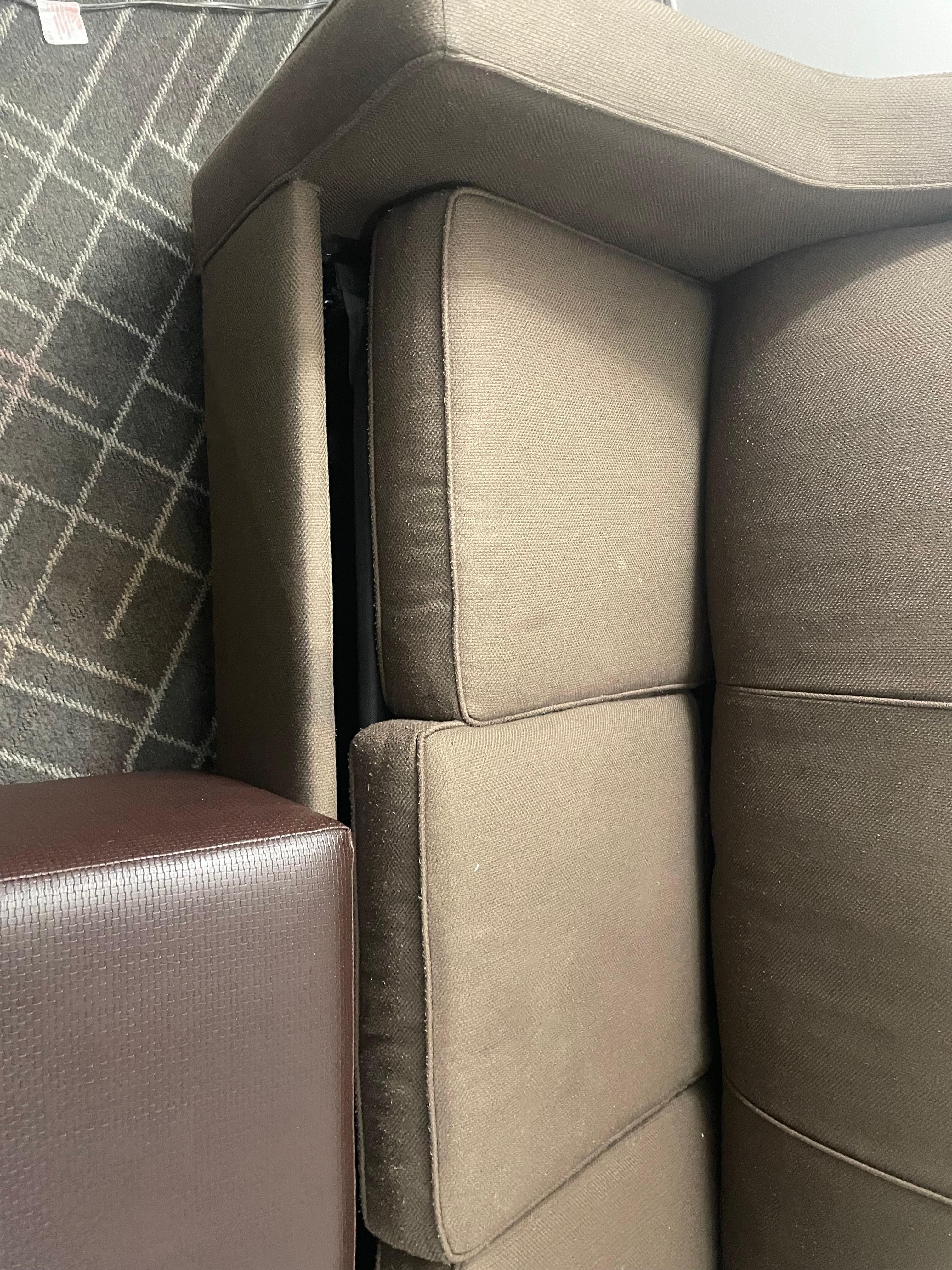 The broken couch 