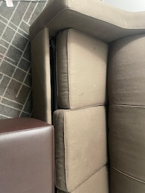 The broken couch