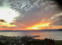 Sunrise each morning, taken from the bakcony.