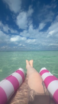 Clear waters and very calm for the most part