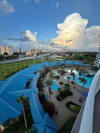 View from balcony