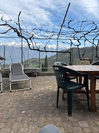 Blick von der Terasse