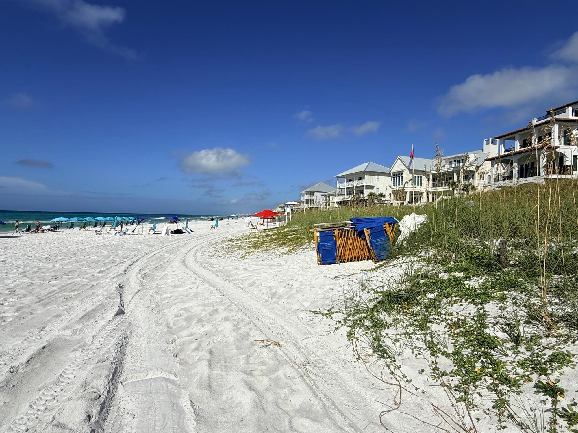 Pic from down on the beach. 