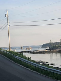 The view from the front deck.