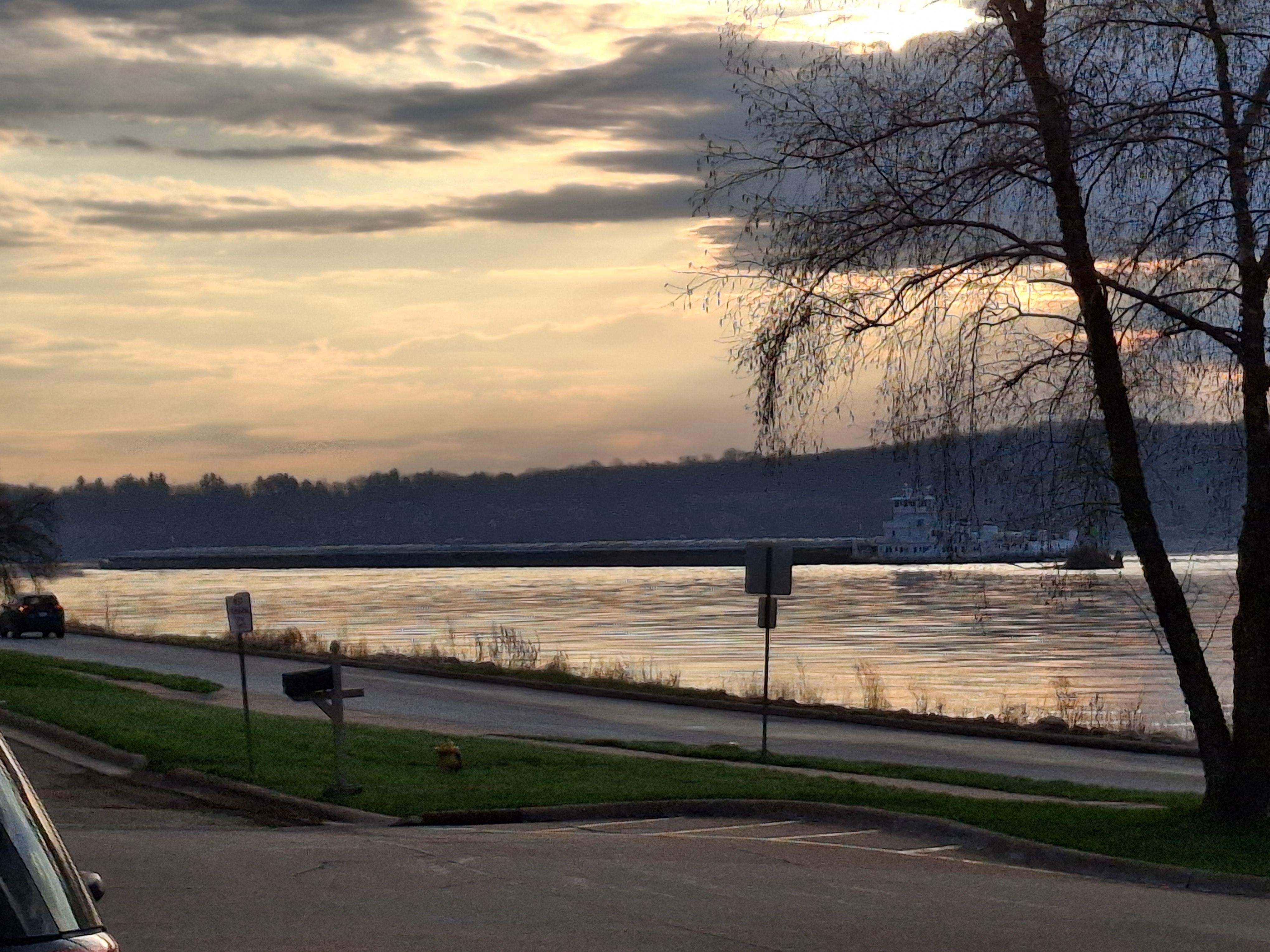 Awesome view of the Mississippi!