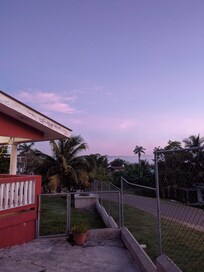 Sunrise before our departure!