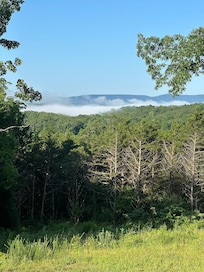 Morning fog on the Buffalo River