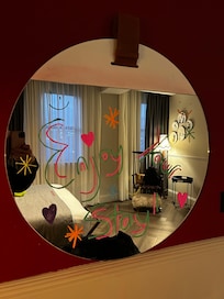 Decorated for our upgrade