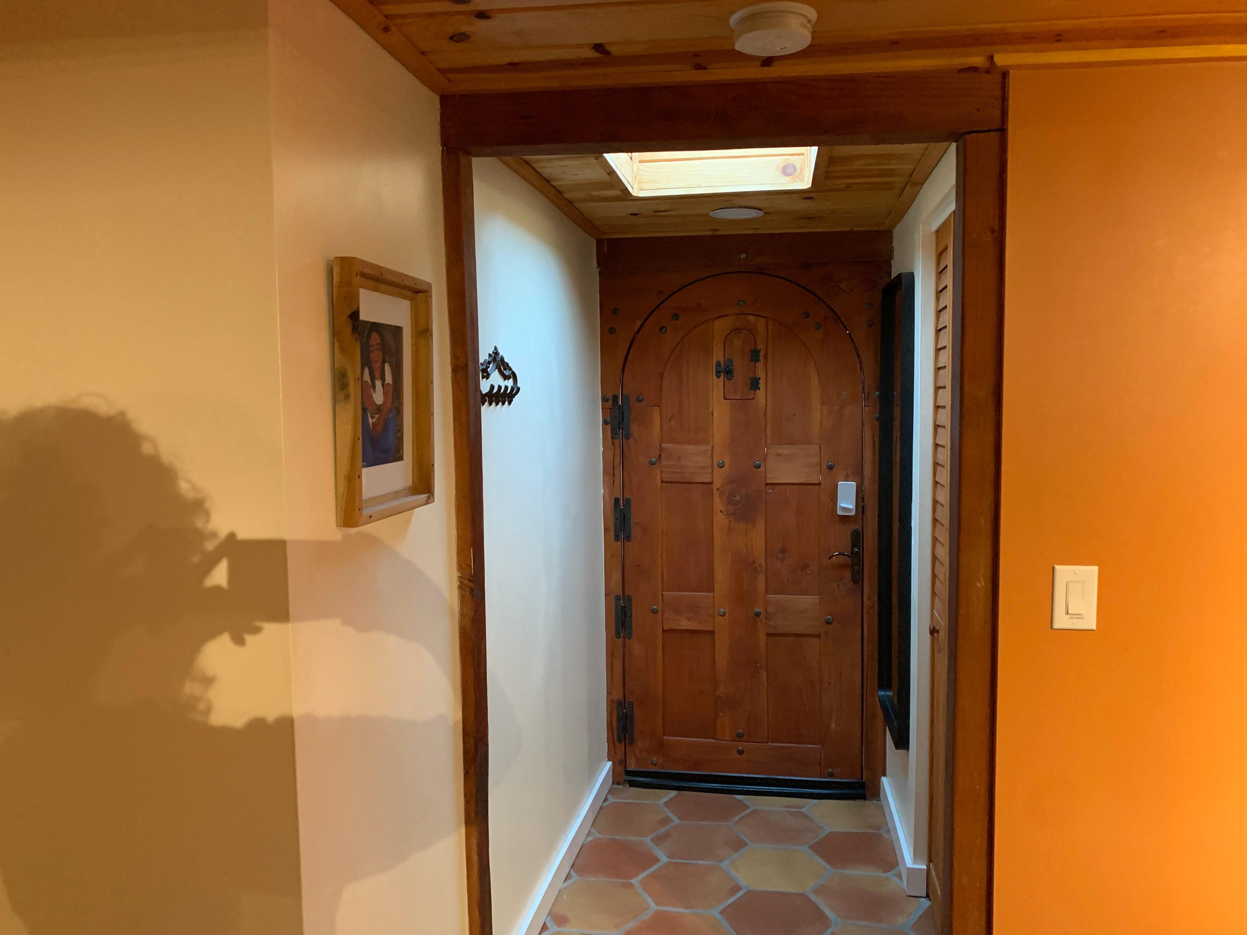 This was the entryway with a large mirror and a closet
Could not have asked for anything better