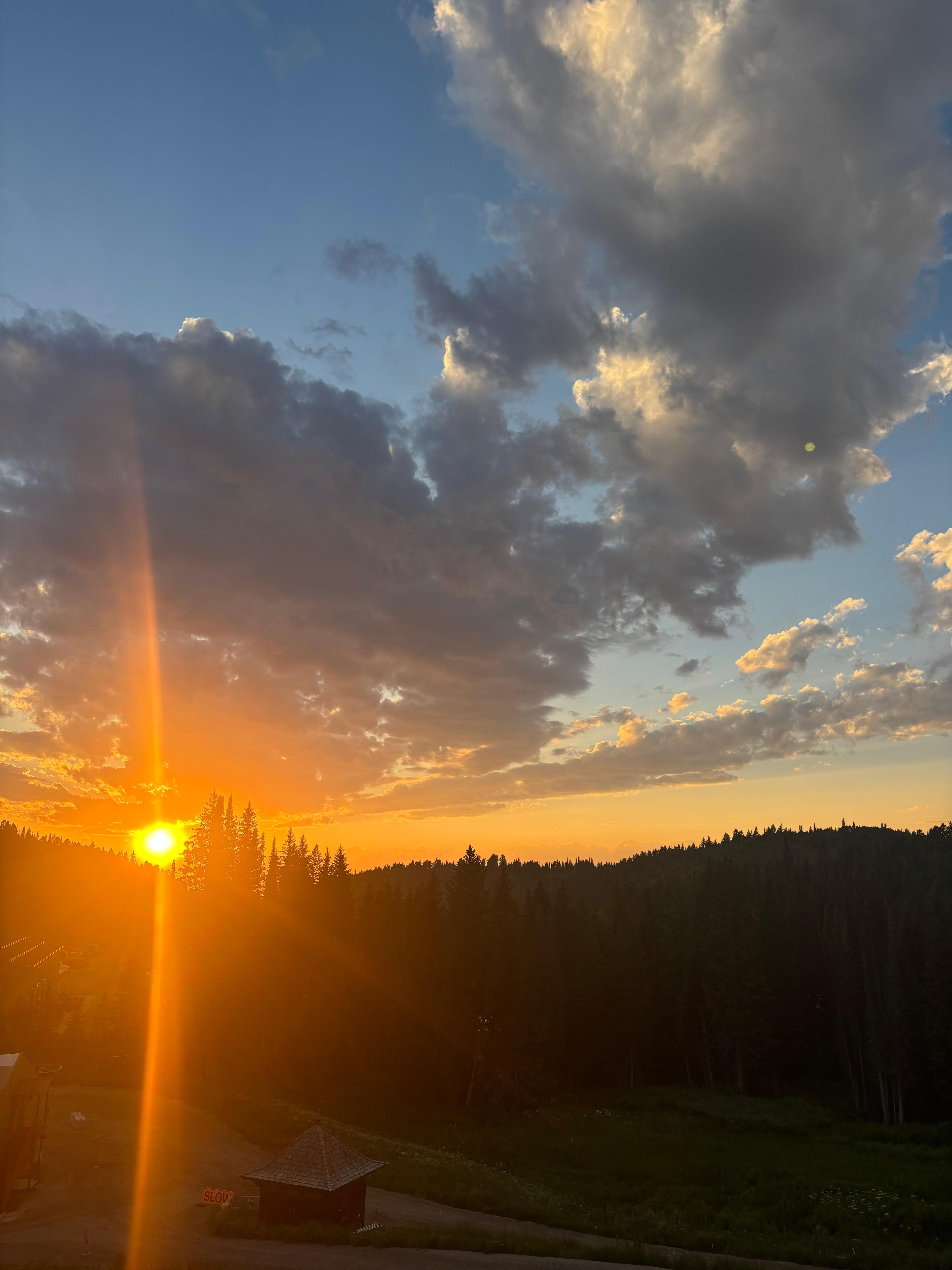Sunset view!