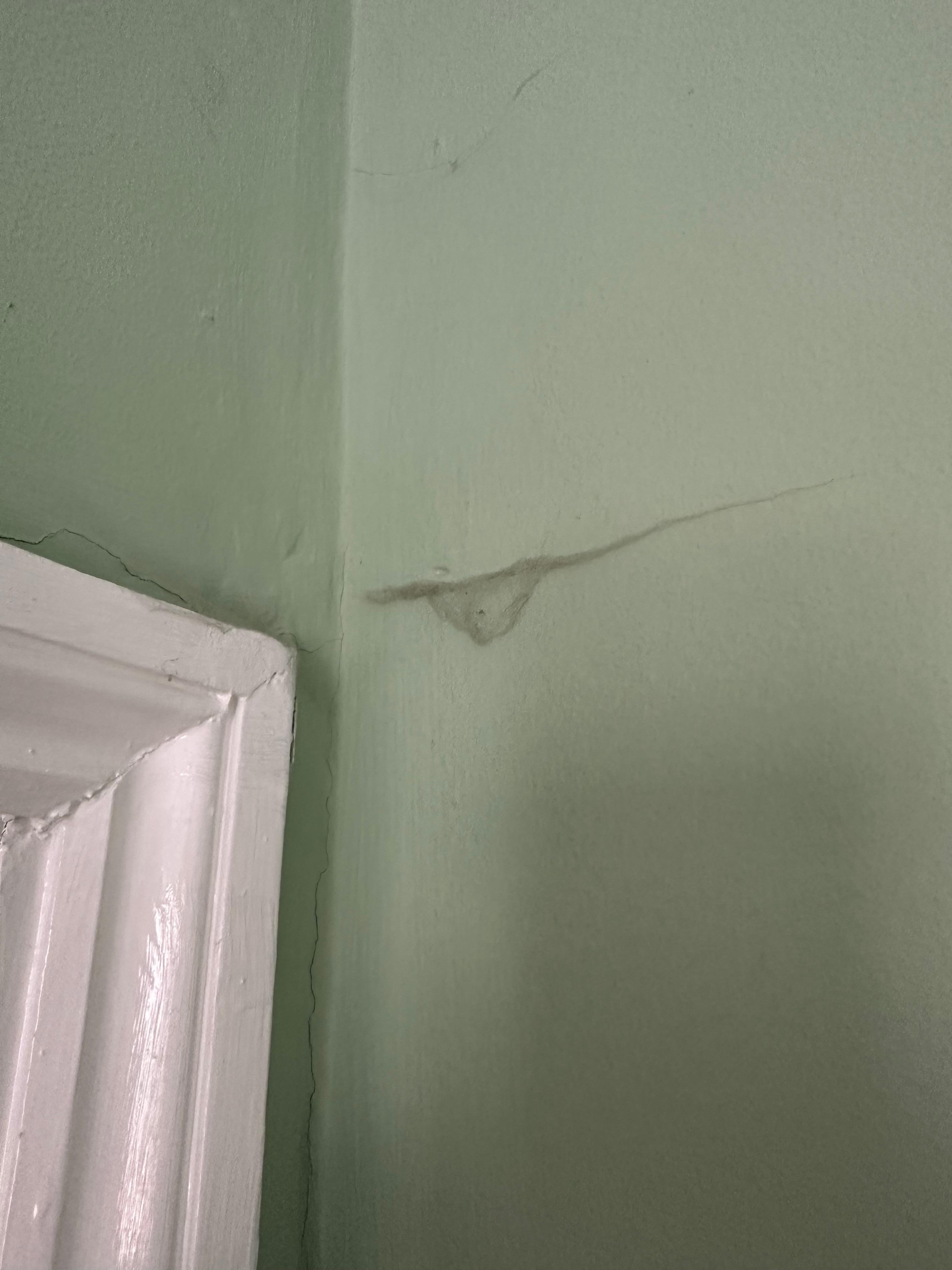 Cobwebs in room