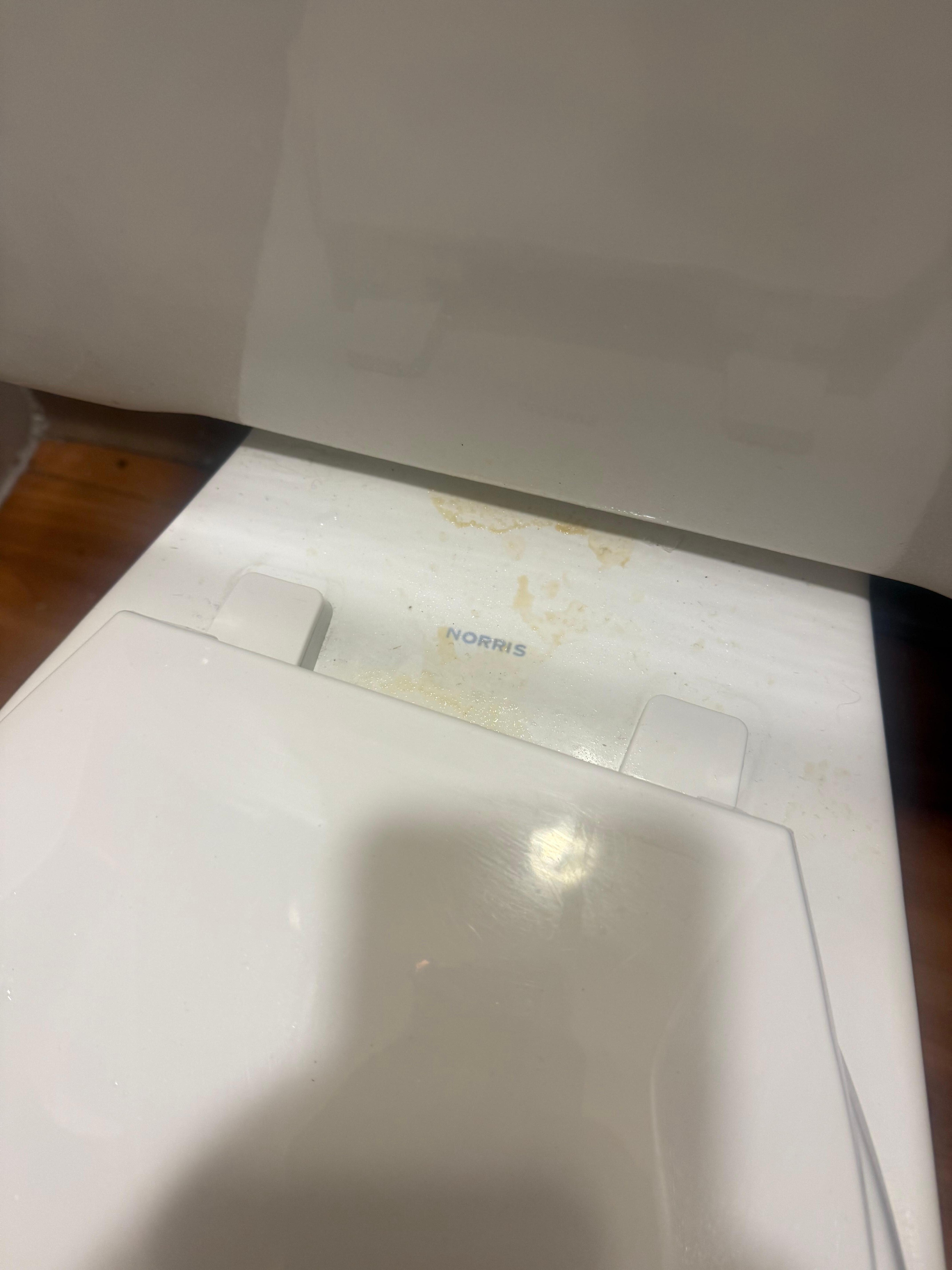 Dirty toilet