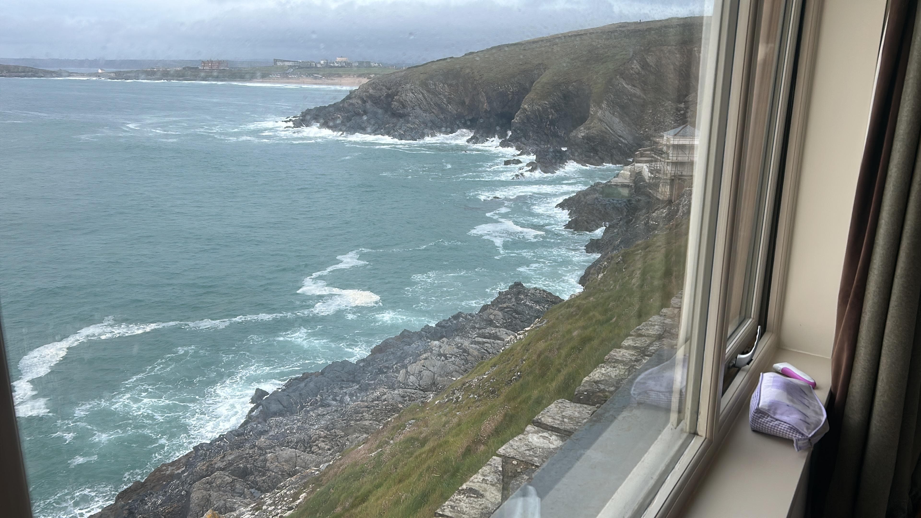 View from bedroom window 