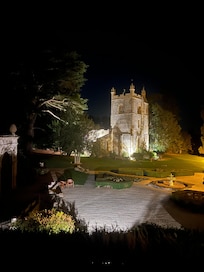Private chapel at night