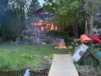 View of the house from the dock