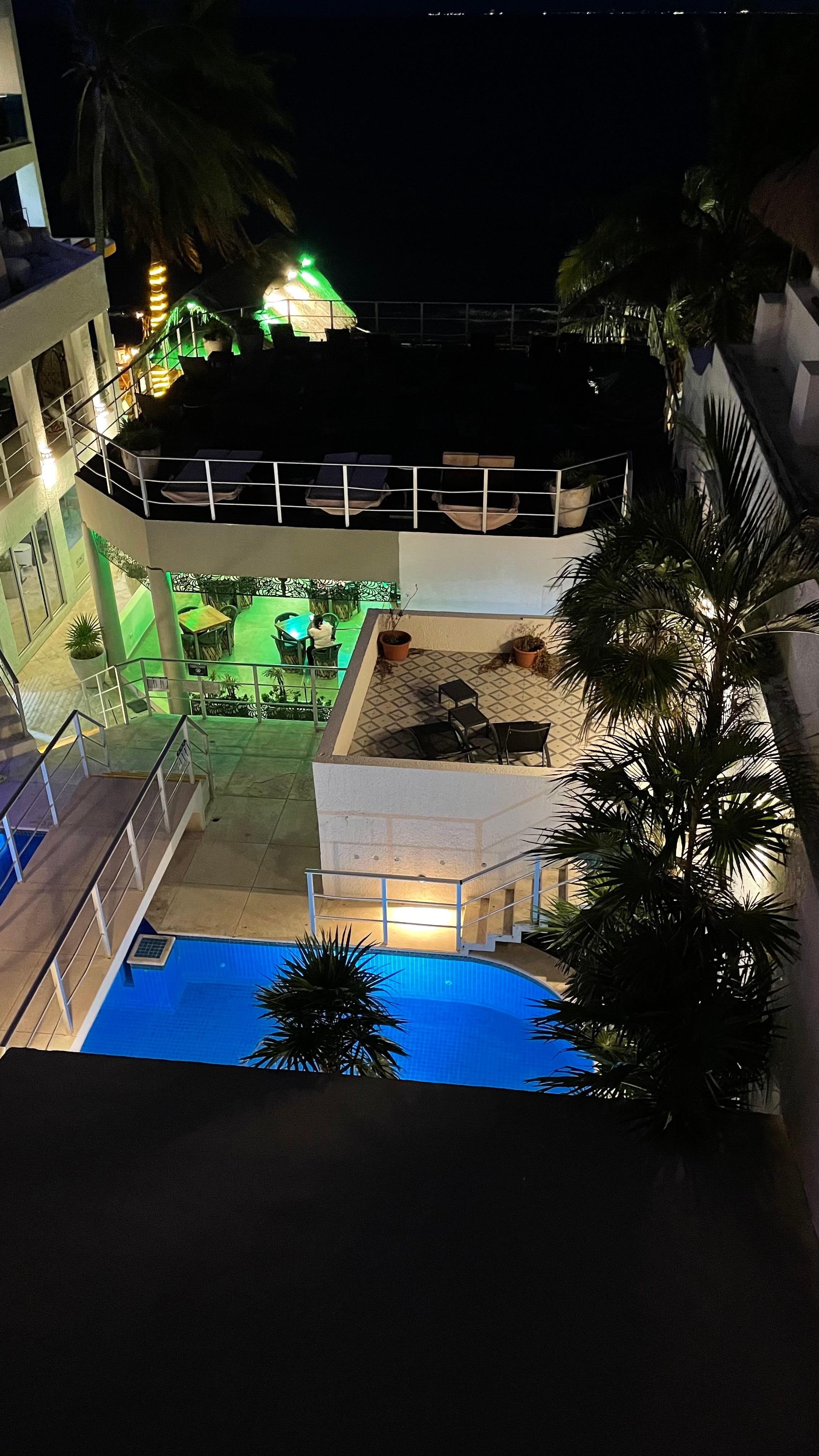 Blick aus dem Zimmer