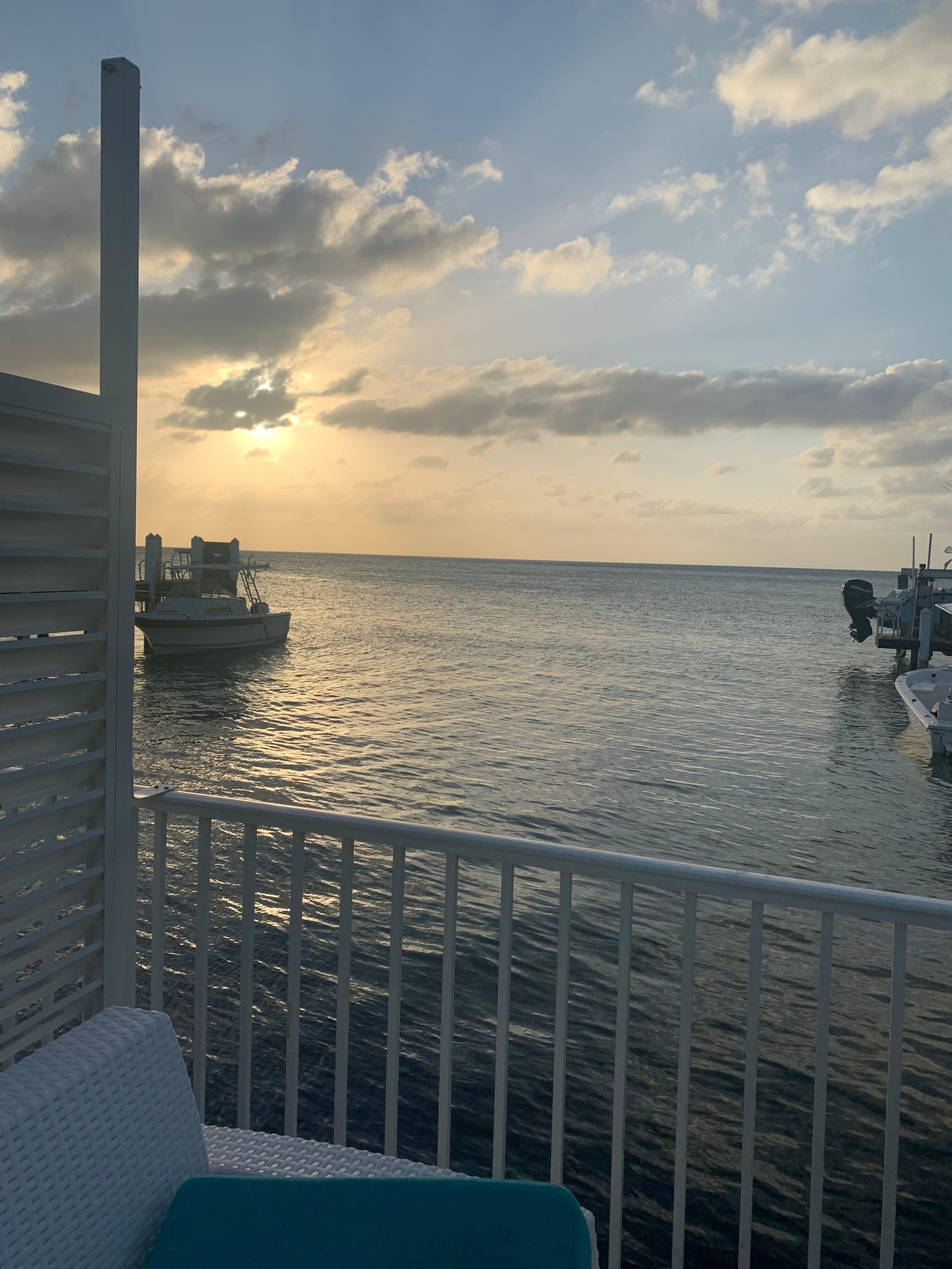This was the view from our room