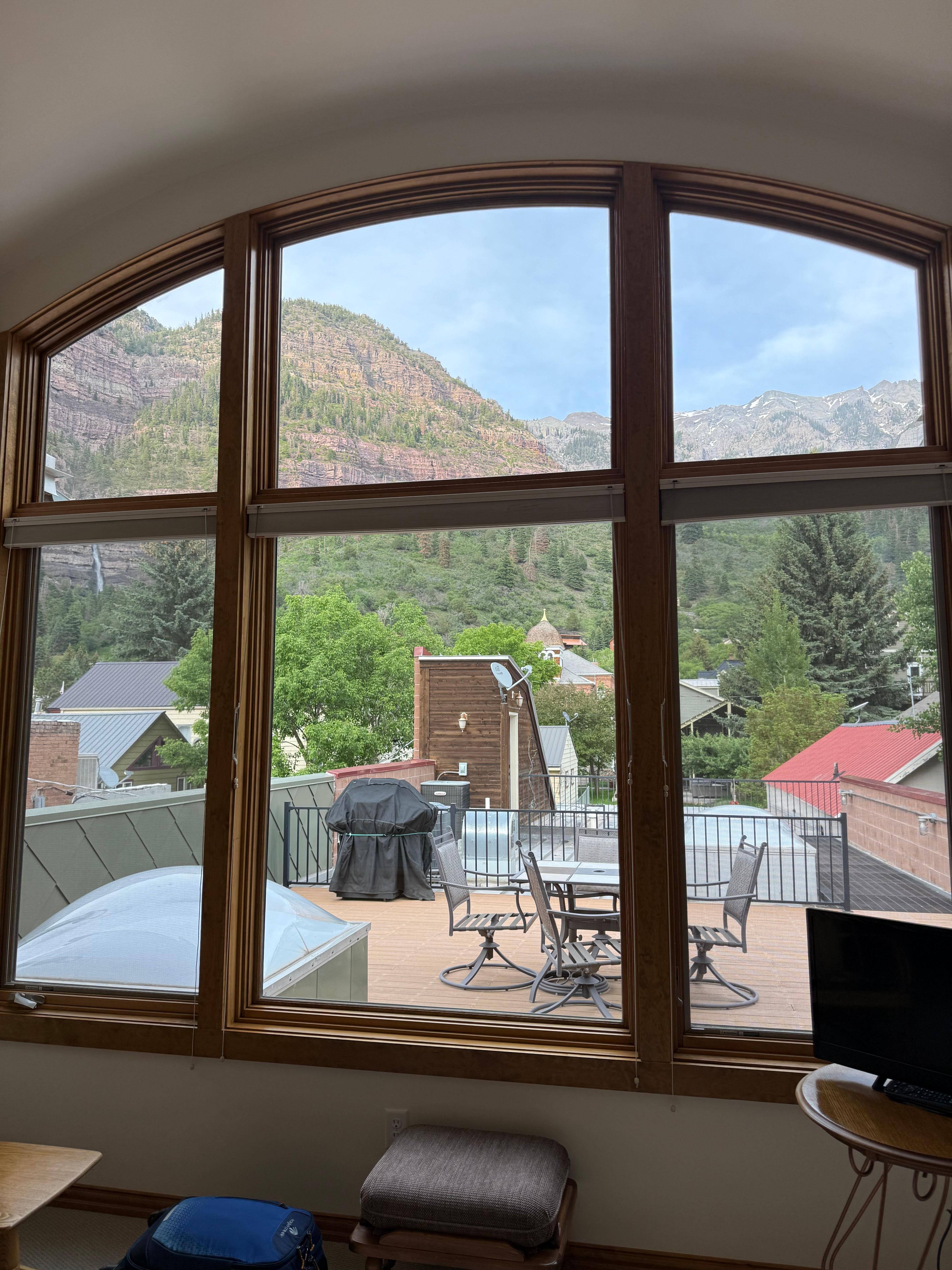 View from bedroom