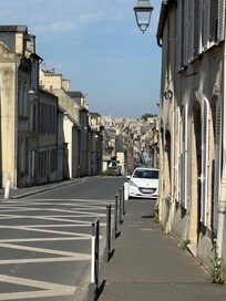 A walk down the street from the hotel