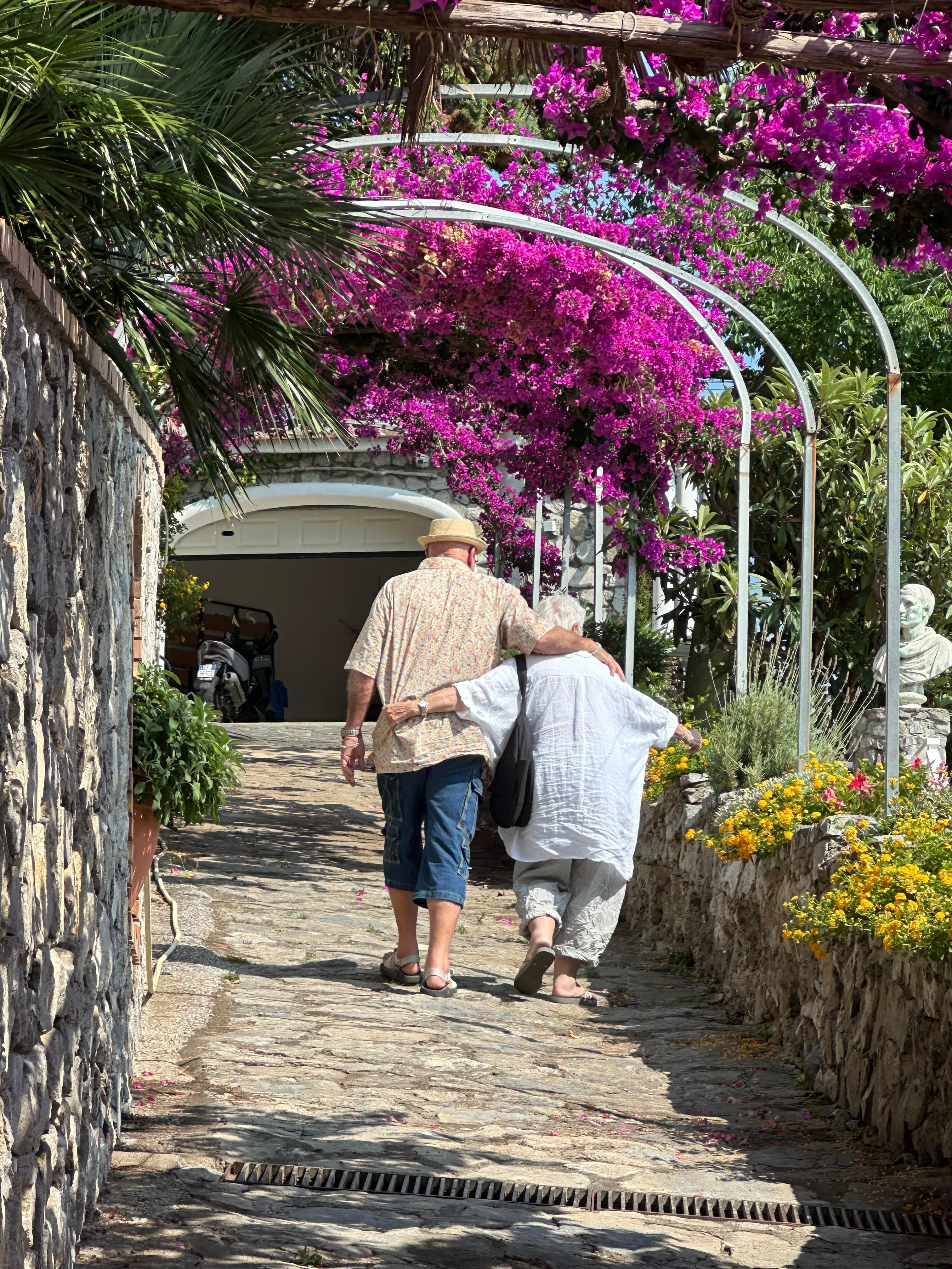 walkway to the gate