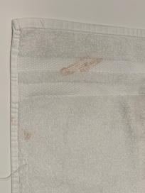 Dirty towel