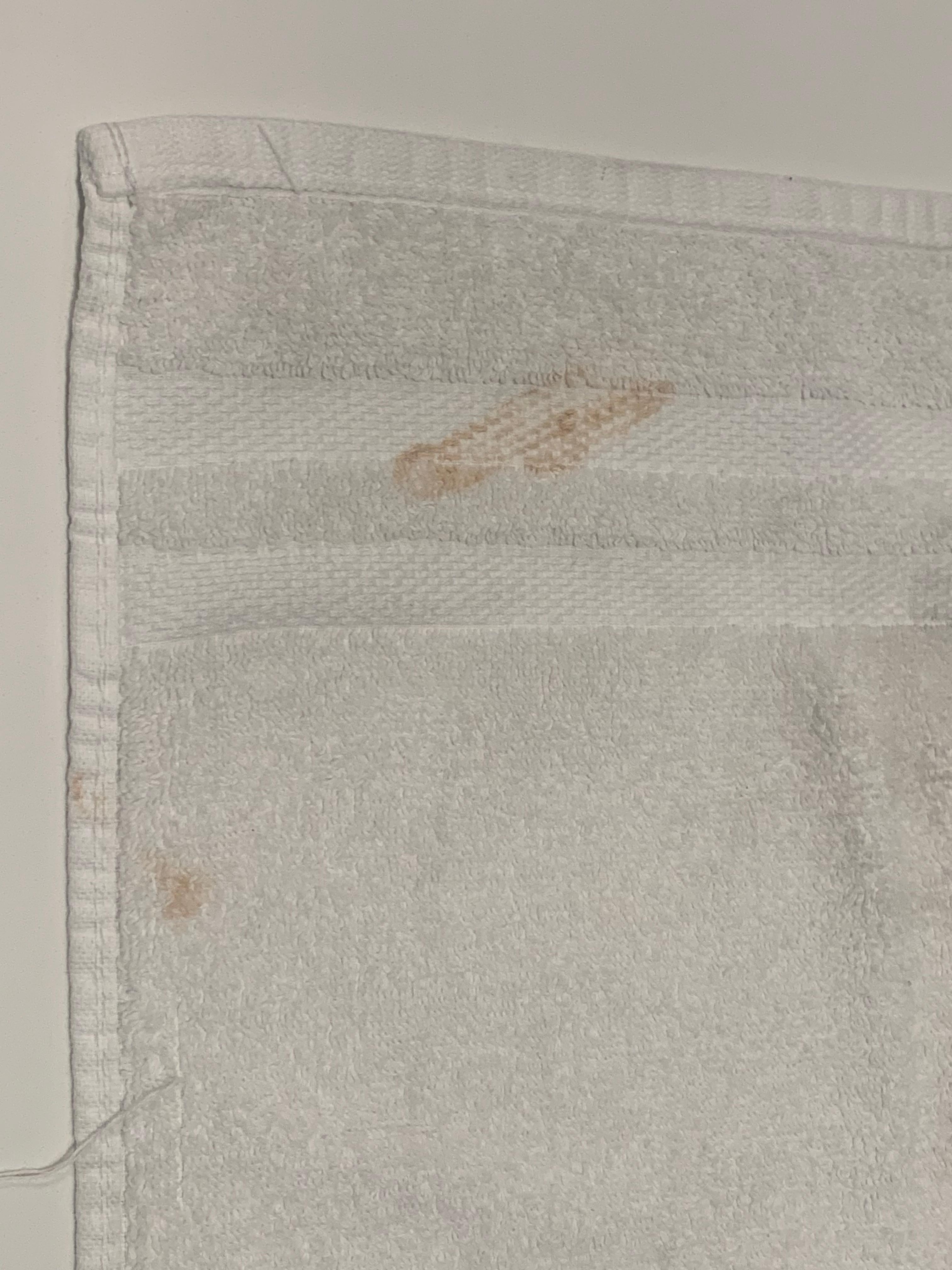 Dirty towel