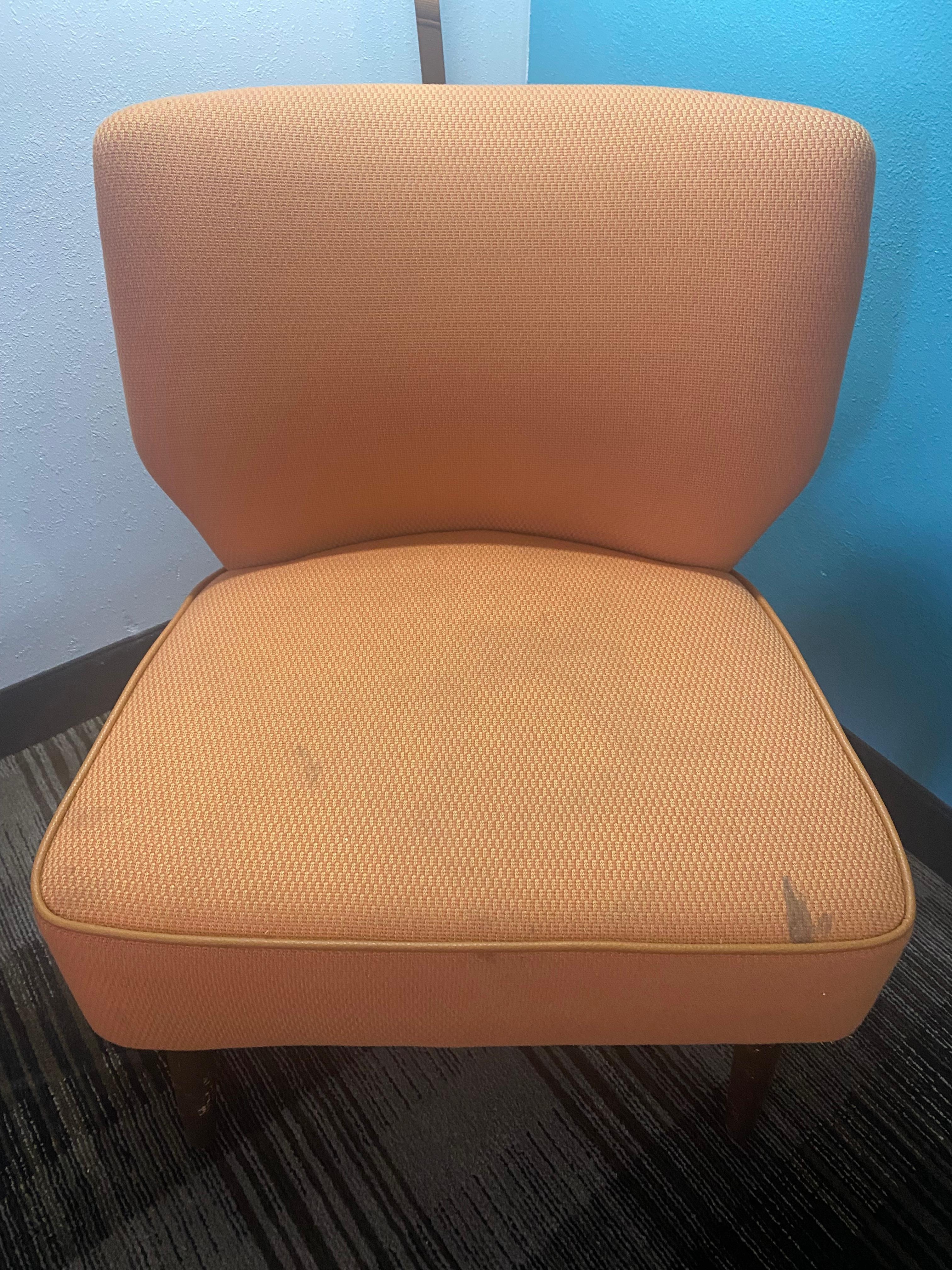 Stained furniture- not very inviting to sit