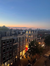 Blick aus unserem Zimmer Fenster (fünfter Stock)