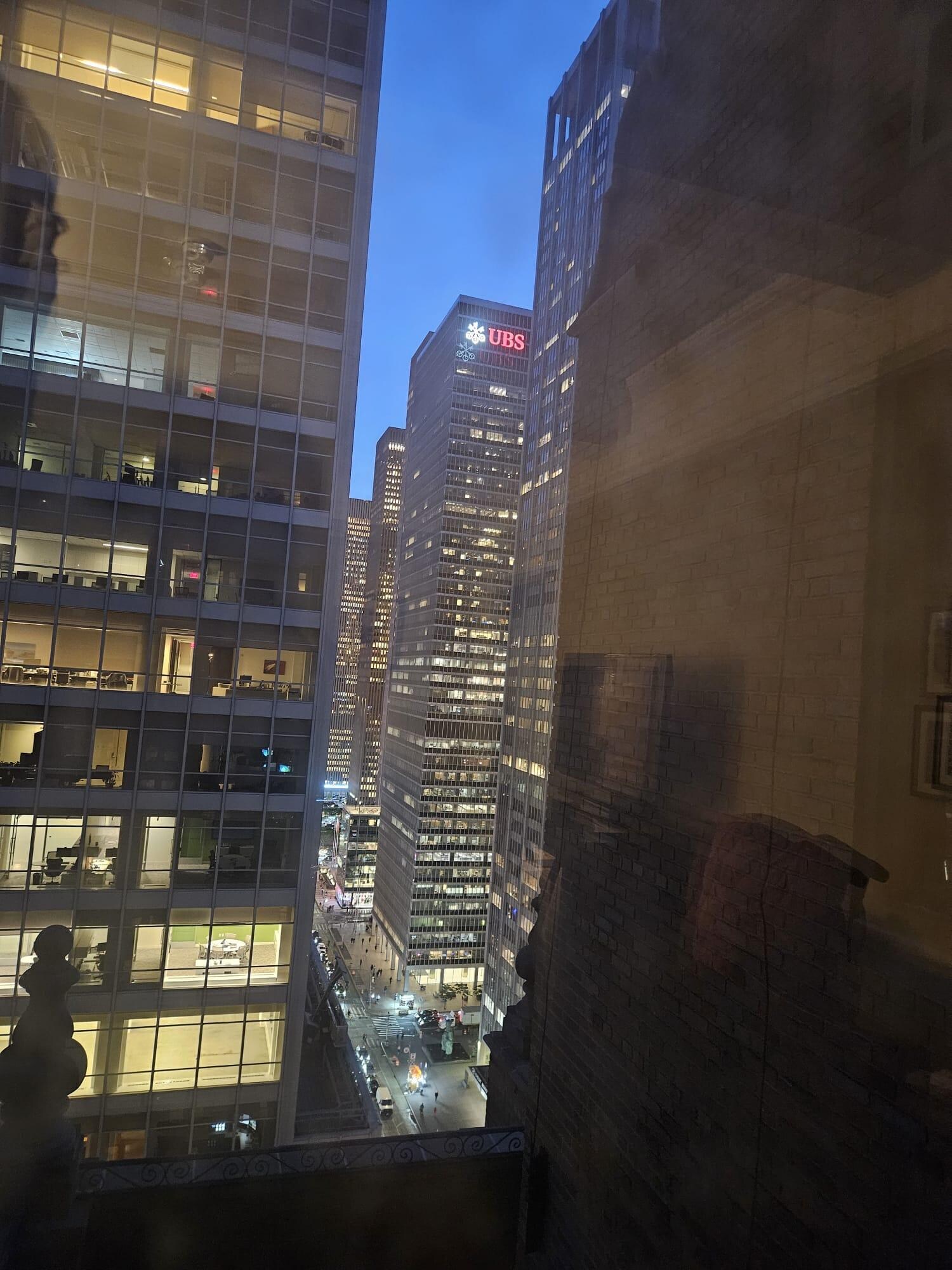 A view from our room