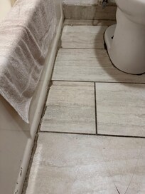 Unclean bathroom