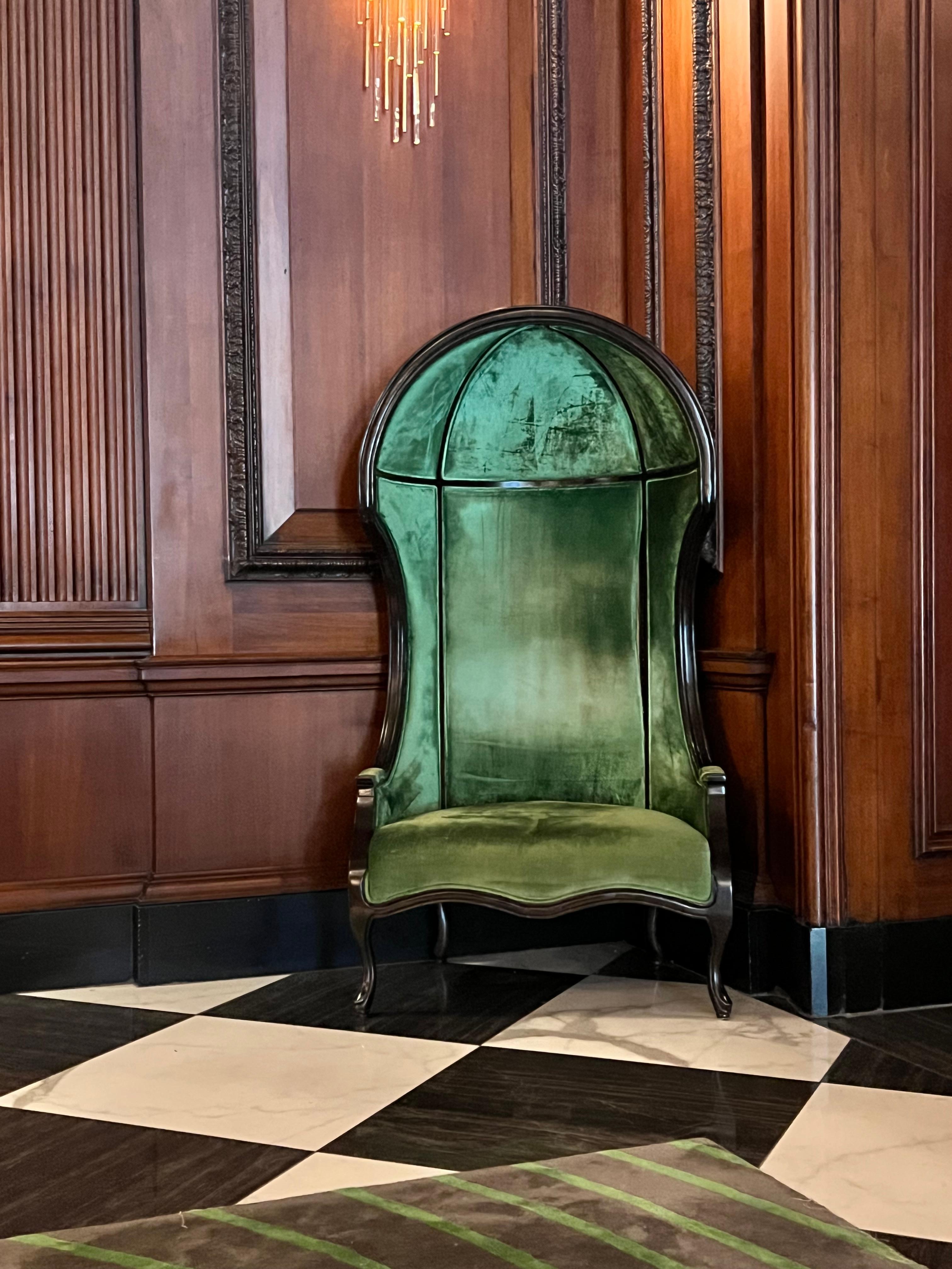 Comfortable chairs in the lobby 