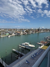 From the balcony