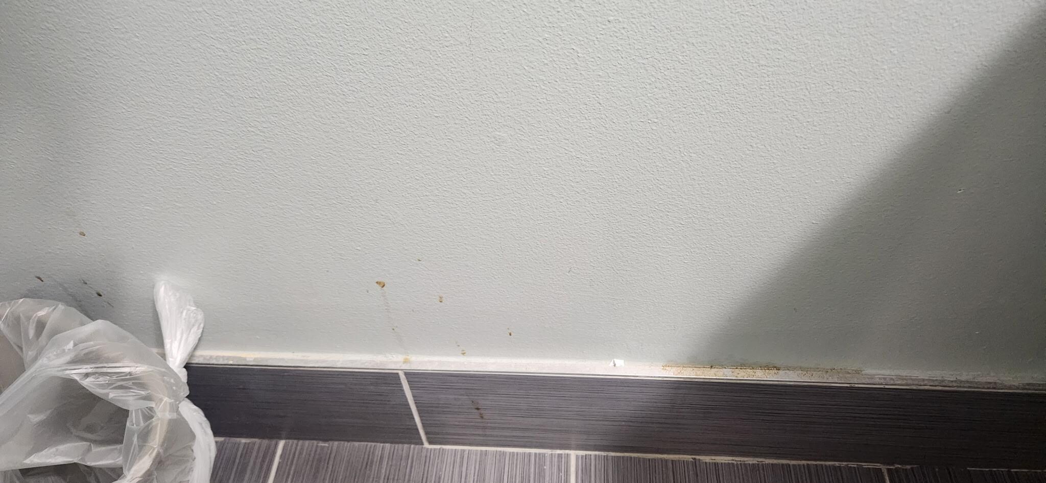 Dried on stains