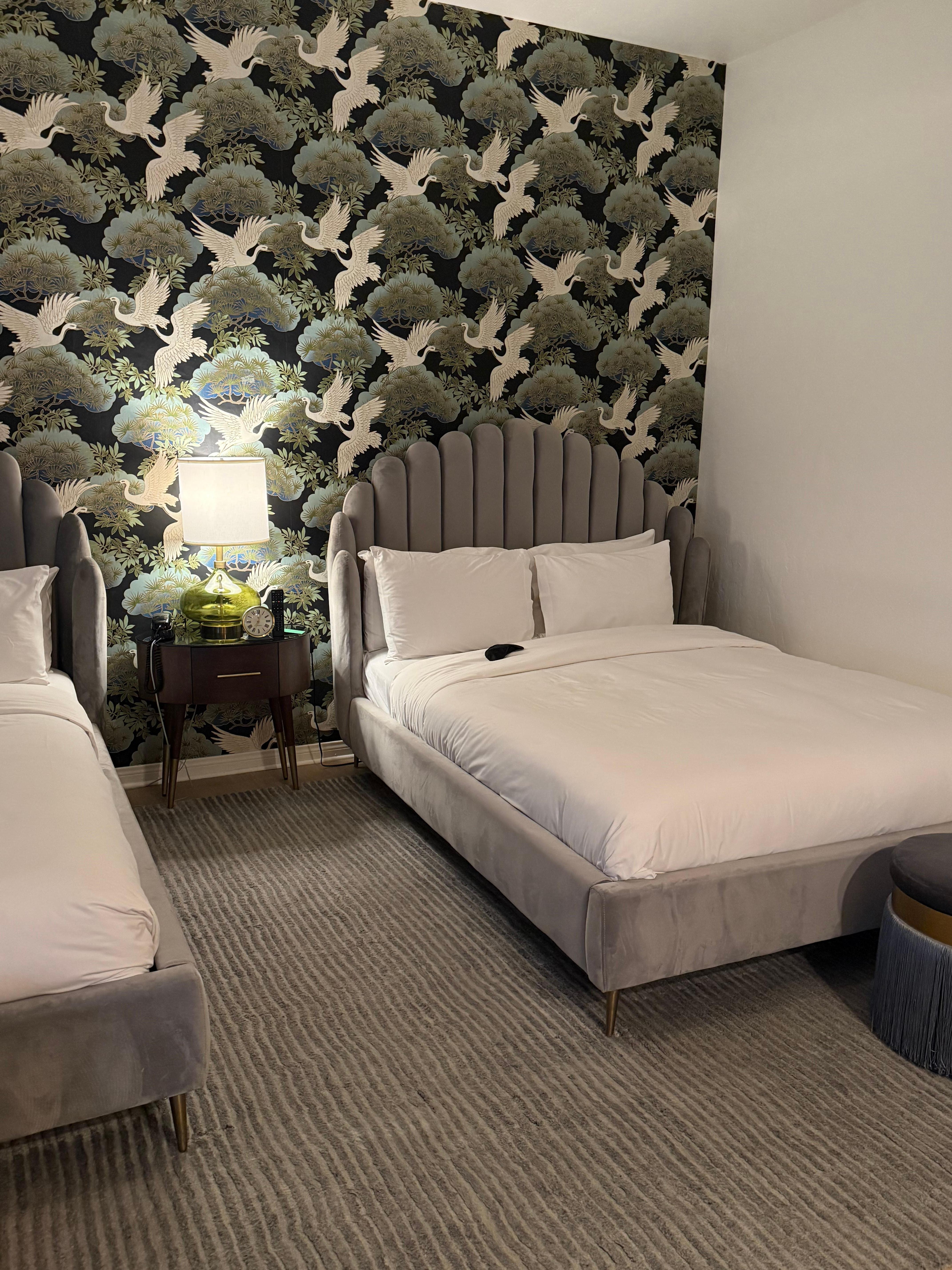 Double room. Great for girls trip 