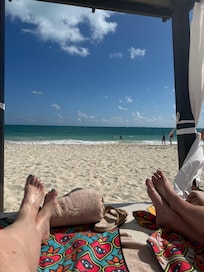 Bali beach bed… definitely recommend